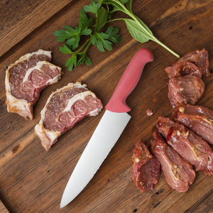 6ピースステンレス鋼キッチンナイフセット両手利きPP対応食器洗い機安全耐久性 - Product Image 5