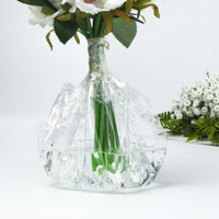 Rouleau de cellophane imperméable épais 4.7S, haute transparence, film d'emballage pour bouquets de fleurs, vente en gros, plusieurs tailles