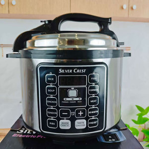 Gran Venta 2025 Olla de Presión Eléctrica Silver Crest Multifunción 110V EE. UU. Acero Inoxidable 5 Litros 6L Multicocina Digital Inteligente - Product Image 3