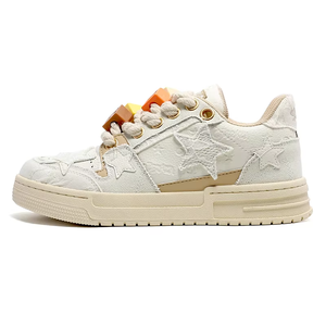 The Nine Custom Logo Lady Plataforma Zapatos 2024 Primavera Casual Naranja Zapatillas de deporte - Product Image 1