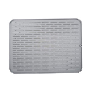 <b>Silicone</b> Kitchen <b>Mat</b> Rectangle Thick Non Slip Waterproof Food Grade For Countertop Use - Product Image 1