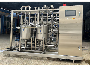 0,5-10T/H plaattype pasteurisator voor melk, vruchtensap en thee dranken sterilisatie apparatuur - Product Image 2