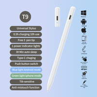 Lápiz Óptico Universal Activo Capacitivo Anti-Mix Touch para Tabletas y Teléfonos con Pantallas Táctiles de Apple, iPad, Huawei y Xiaomi