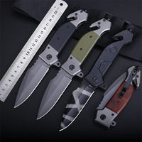 Couteau pliant léger et portable en acier inoxydable G10, lame pointue, pour le camping, la chasse, l'EDC, la pêche, l'usage industriel, les activités de plein air