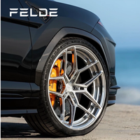 Jantes en aluminium forgé sur mesure 6061-T651, design concave, 18 à 24 pouces, PVD, 1 pièce, 5x114.3 5x112, pour Ram 1500 Trx Ferrari 488