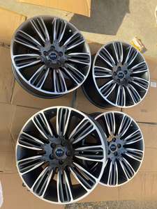 Rines Forjados Personalizados SRX Nuevos, Acabado Pulido, de 16-24 Pulgadas, Aluminio T6061, Prensado a 12000T, para Corvette, Color Plata - Product Image 2