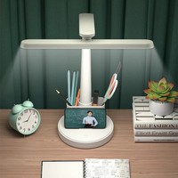 Lampes de table LED 3 modes, variateur tactile, base USB, lampe de bureau pour étudiants, dortoir, protection des yeux, lumière de table