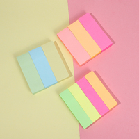 Bloc de notas 3D colorido para oficina escolar de 3x3 pulgadas al por mayor forma bonita creativa publicada Sticky It Note 100 hojas