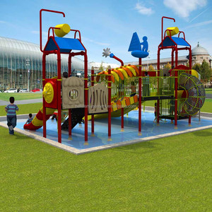 Thiết Kế Phù Hợp Mặt Đất Trẻ Em Công Viên Nước Bể Bơi Trượt Nước Cho Các Trò Chơi Thương Mại - Product Image 5