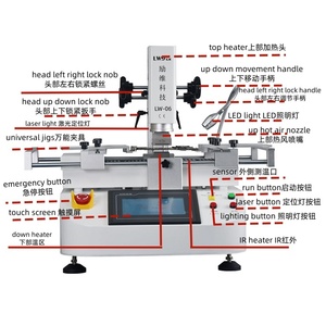 Machine de réparation de carte mère d'ordinateur portable au prix de gros pour HP <span class=keywords><strong>Chromebook</strong></span> Motherboard BGA Chip Soldering - Product Image 5