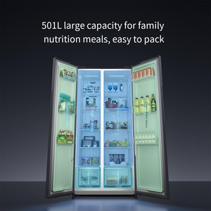 For <b>Refrigerator</b> Double Door 610L Dual Frequency Conversion, Frost-free, APP Control, Quiet Large Capacity BCD-610WMSA 610 - Product Image 3
