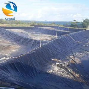 Grande rouleau de géomembrane HDPE pour bassin, largeur 8m, pour <span class=keywords><strong>lacs</strong></span> artificiels, fermes piscicoles, usage industriel - Product Image 5