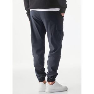 Pantalon de jogging cargo pour homme FOXA, taille élastique, cordon de serrage, coupe ajustée, plusieurs poches, respirant - Product Image 2