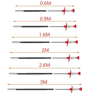 Bastoncini Ecologici in Metallo da 90cm per Pulizia Scarichi, Strumenti <span class=keywords><strong>a</strong></span> <span class=keywords><strong>Molla</strong></span> per Rimozione Intasamenti e Dragaggio Tubi - Product Image 1