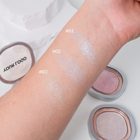 Vente en gros Palette de maquillage surligneur végan de haute qualité sans cruauté pour le visage et le corps Palette de maquillage avec logo personnalisé