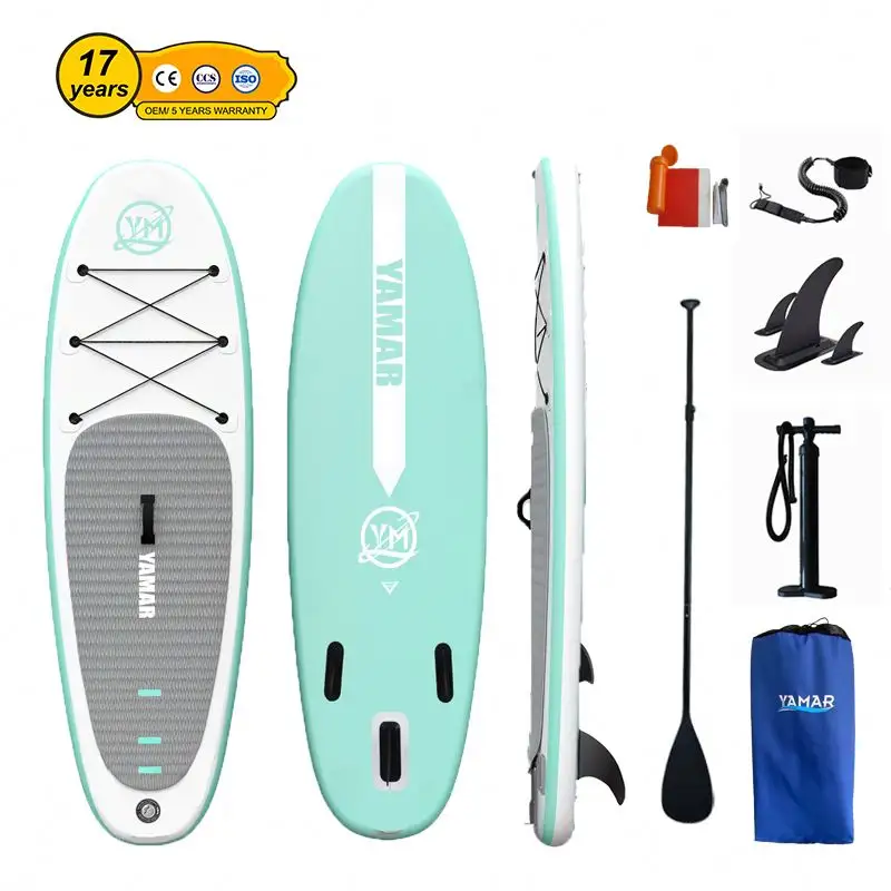 Hala Ra-do Paddle Board Con StompBox Inflable Listo Para Enviar