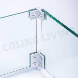 Garde-vent et bouclier en verre trempé pour décoration de jardin extérieur pour table de foyer au gaz propane - Product Image 5