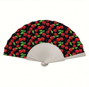 พัดไม้สำหรับงานแต่งงานของขวัญสำหรับแขกผู้เข้าพักพัดลมพับได้ - Product Image 2