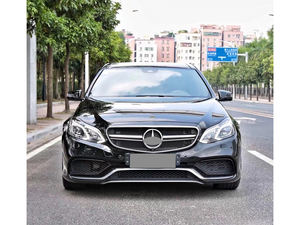 Para <span class=keywords><strong>Mercedes</strong></span> Benz Clase <span class=keywords><strong>E</strong></span> W212 AM & G Style BodyKit PP Material parachoques delantero y trasero faldas laterales luz antiniebla recortes nuevo Condit - Product Image 4