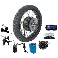 Hot in the United States Electric Motorcycle Kit QS Motor 6000W 8000W 72V , Max.120kmh Ebike Mid Drive Conversion Kit