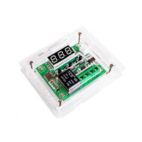 Thermostat numérique W1209, régulateur de température de haute précision, coque en acrylique XH-W1209, Thermostat numérique W1209