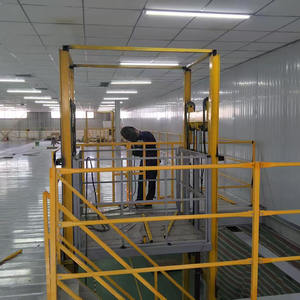 油圧3フロアホームエレベーター2フロア階段リフト倉庫作業貨物リフト建設リフター - Product Image 2