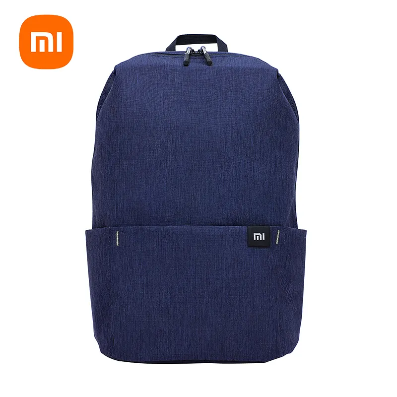 Original Xiaomi Backpack Mi Colorful Small Backpack Thin Men Women Simple Student Bag 10l Capacity Daily Casual Sports Bag