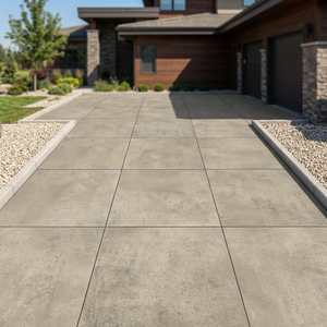 Dalles de pavage pleine masse en porcelaine rustique de 20 mm d'épaisseur, durables, pour extérieur, jardin et parking – Meilleures ventes - Product Image 1