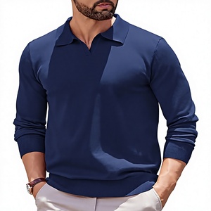 Wholesale 100% Cotton Woven Men's Long Sleeve Shirt Turn-<b>down</b> Collar Business Casual Solid 240g Quick Dry Anti-Pilling - Product Image 1