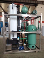 Machine à glace en tube industrielle à refroidissement par eau 5 tonnes 7 tonnes 10 tonnes /24h pour entreprises