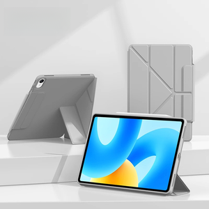Vente en gros Fashion Anti-chute 10.2 pouces pour <span class=keywords><strong>iPad</strong></span> 9e génération <span class=keywords><strong>Coque</strong></span> de protection pour tablette avec fente pour stylo Y-Fold 11 Étui de protection - Product Image 2