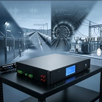 Système de surveillance de température par fibre optique distribuée (DTS) montable en rack avec détection sur 10 km pour la surveillance des câbles, OEM/ODM disponible