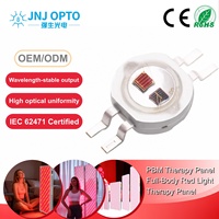 Chip Epistar 8080 K1 SMD LED 660nm 850nm 0.3W Diodo NIR Emisor Infrarrojo IR, Fabricante para Panel de Terapia de Luz Roja, Panel PBM