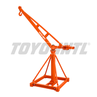 Grue à flèche portable d'extérieur avec treuil électrique pour les petites applications de levage