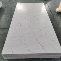 Panneaux muraux en PVC imitation marbre moderne, résistants à l'humidité, 1220x2440x3mm, garantie de plus de 5 ans, pour hôtel, salle de bain, hall, centre commercial, intérieur