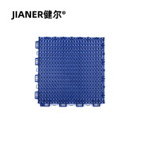 Vendeur Direct Usine – Dalles Sportives Modulaires Suspendues en PP de 16 mm, Revêtement de Sol pour Terrains de Basketball et Pickleball, Conception Ventilée