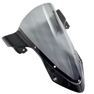 สำหรับ BMW <span class=keywords><strong>S1000RR</strong></span> ปี 2019 2020 2021 <span class=keywords><strong>2022</strong></span> 2023 2024 คาร์บอนไฟเบอร์ 3K แท้ 100% อุปกรณ์ตกแต่งรถมอเตอร์ไซค์ ชิลด์บังลม - Product Image 4