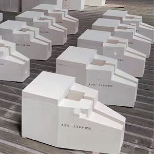 Bloques AZS personalizados con bajo contenido de sodio de alta densidad 1691/1711/para horno de vidrio - Product Image 3