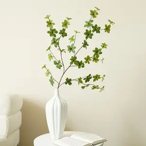 AL-5606 ZUOYI Wholesale Japanese Bell Tree Artificial 116CM Seven Star Leaves For Outdoor Decoration