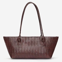 Hochwertiges Geprägtes Vinyl-Leder Fischgrätmuster PU Synthetisches Leder für Sofa & Tasche