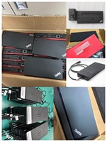 WD19-130W USB-C DDYJK 01887B Multi-Port Original Brand Used Docking Station for Laptops USB 3.0 for Dual Display Port Black