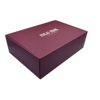 Boîte d'expédition en carton ondulé avec logo personnalisé, boîtes d'expédition auto-scellantes en forme d'avion pour l'emballage de vêtements et de cadeaux e-commerce