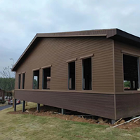 Matériau de maison Mobile en bois plastique Composite maison de conteneur de Villa de maison de conteneur de Villa de maison