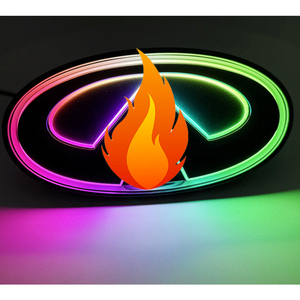 ไฟสัญลักษณ์ LED กระจังหน้าคาร์บอนไ<span class=keywords><strong>ฟ</strong></span>เบอร์  แบบแ<span class=keywords><strong>ฟ</strong></span><span class=keywords><strong>ล</strong></span><span class=keywords><strong>ช</strong></span>ห<span class=keywords><strong>ล</strong></span>ายสี RGB ควบคุมผ่านแอพ สำหรับอินฟินิตี้ ปี 2014-2024 - Product Image 6