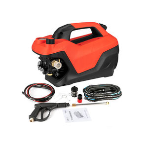 Nettoyeur <span class=keywords><strong>haute</strong></span> <span class=keywords><strong>pression</strong></span> électrique pour voiture, réglable, 220V, eau froide, 80 bars, <span class=keywords><strong>kit</strong></span> de tuyau d'eau en plastique avec pistolet de lavage - Product Image 1