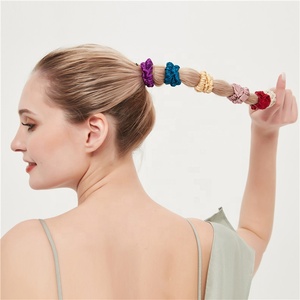 Bandas Elásticas para el Cabello <span class=keywords><strong>de</strong></span> Seda <span class=keywords><strong>de</strong></span> Morera <span class=keywords><strong>de</strong></span> Grado 6A <span class=keywords><strong>de</strong></span> 16 mm, Unisex, <span class=keywords><strong>Pequeñas</strong></span> y Delgadas, Lazos para el Cabello, Scrunchies <span class=keywords><strong>de</strong></span> Seda Delgada, Decoración para el Cabello - Product Image 4