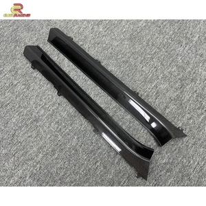 แผ่นกันรอยขอบประตูคาร์บอนไฟเบอร์แบบเปียก สำหรับ Nissan GTR R35 ปี 2008-2016  แผ่นปิดขอบประตูคาร์บอน อะไหล่รถยนต์ - Product Image 1