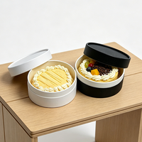 Boîte d'emballage de gâteaux écologique, tube en papier personnalisé haute température, emballage cylindrique pour biscuits et produits de boulangerie