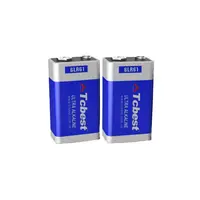 2020 शेन्ज़ेन Tcbest 9V 6LR61 सुपर क्षारीय बैटरी