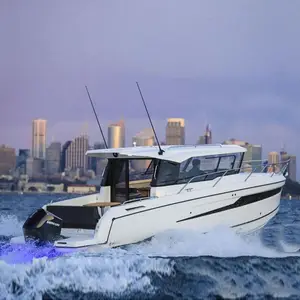 Pesca sciistica/affari/sport/casa in lega di alluminio da lavoro barca/yacht/nave con design a colori ad alta velocità da solo